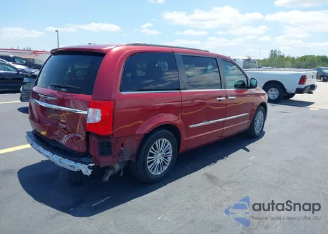 2013 Chrysler Town & Country Touring-L z USA, uszkodzony, nr VIN 2C4RC1CG6DR508823